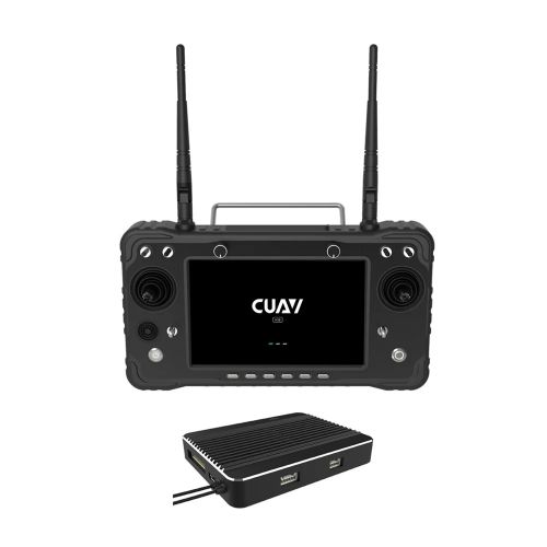 Пульт ДУ CUAV Black H16 HD, 10 км, HDMI, телеметрия, агроопрыскивание, картография, дроны