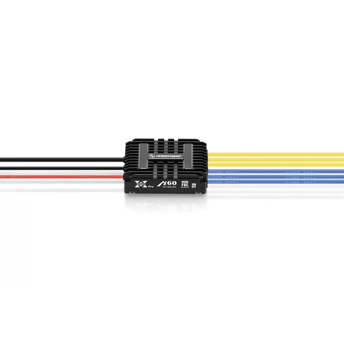Контроллер скорости Hobbywing XRotor H60A (2в1) 14S FOC/BLDC V1 ESC 15A/60A CAN для дронов Контроллер скорости Hobbywing XRotor H60A (2в1) 14S FOC/BLDC V1 ESC 15A/60A CAN для дронов