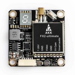Передатчик видео AKK FX2-ultimate VTX 5.8GHz 25-1200mW, OSD, Betaflight, Smart Audio, MMCX, 2-6S