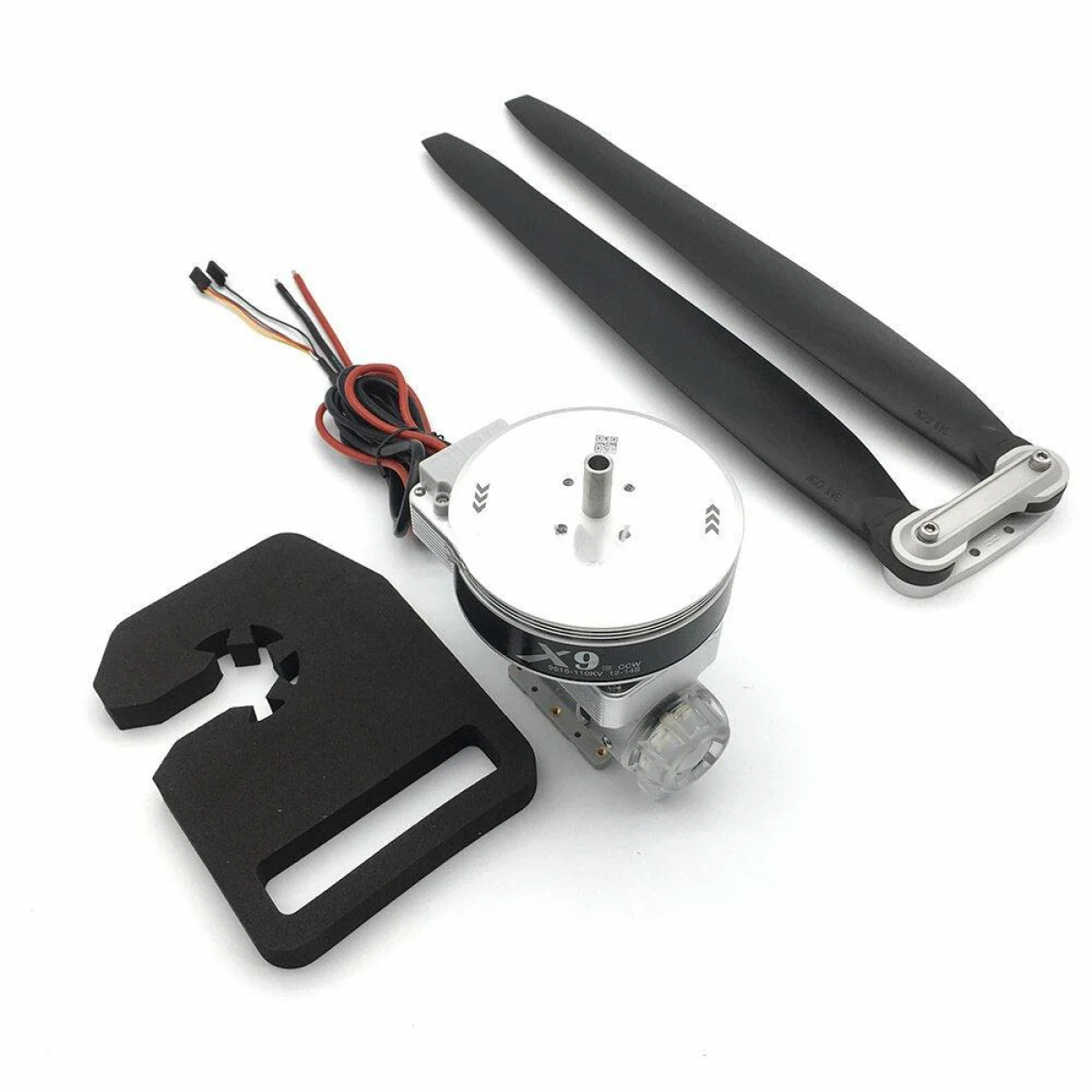 Силовая система Hobbywing X9 9616 110KV 12-14S с ESC, пропеллером 36190 и мотором для агродронов 10L/16L/22L Силовая система Hobbywing X9 9616 110KV 12-14S с ESC, пропеллером 36190 и мотором для агродронов 10L/16L/22L