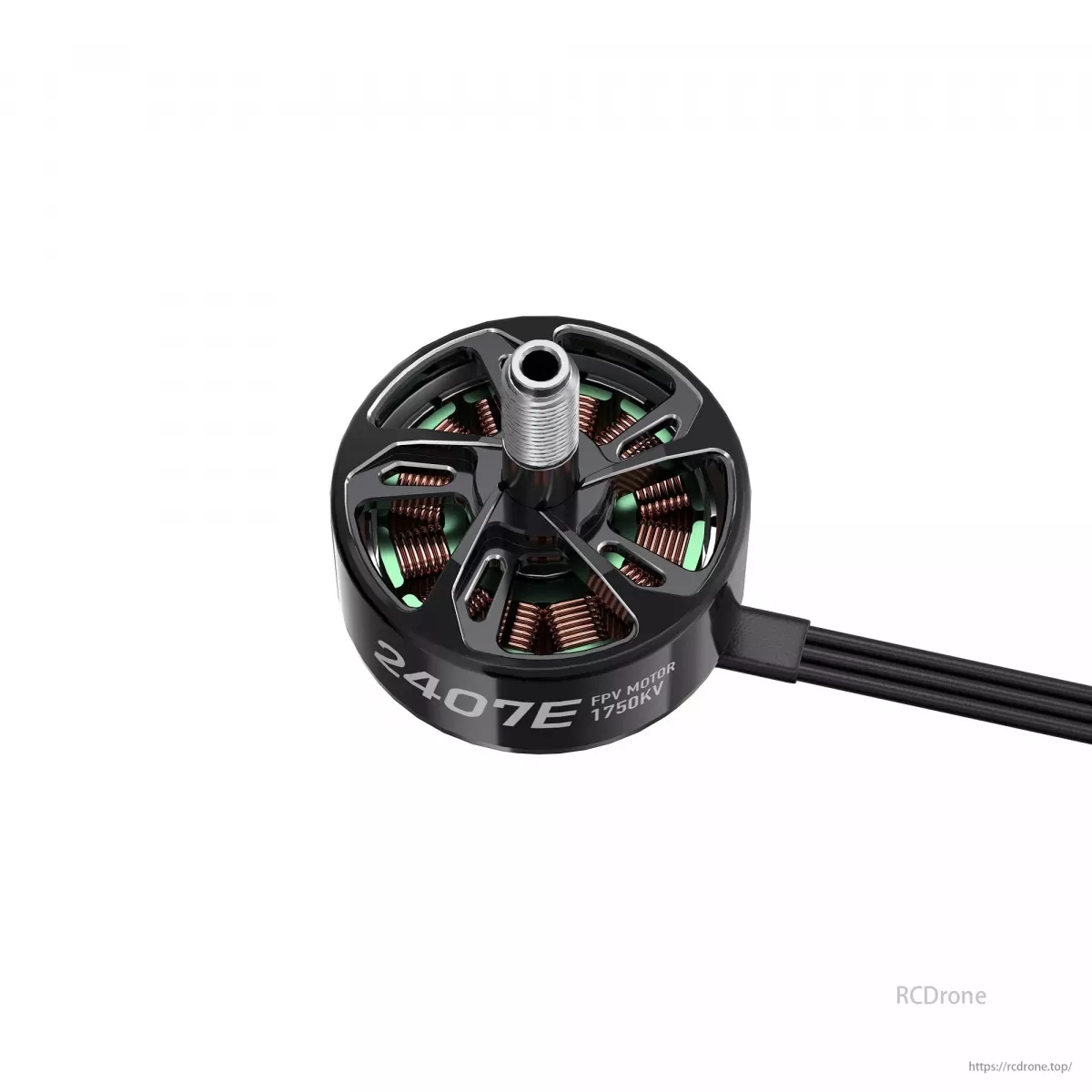 Бесколлекторный мотор GEPRC SPEEDX2 2407E 1750KV для FPV дронов 5–6", 6S, 972W, CNC 7075, N52H Бесколлекторный мотор GEPRC SPEEDX2 2407E 1750KV для FPV дронов 5–6", 6S, 972W, CNC 7075, N52H