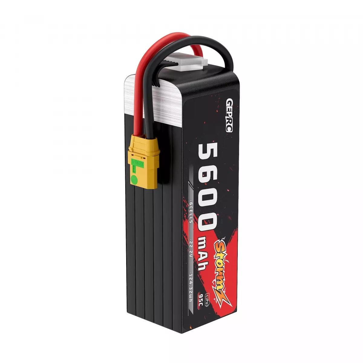 Аккумулятор GEPRC Storm 6S 5600mAh 95C для дронов 3-5 дюймов RC FPV, аксессуары квадрокоптера Аккумулятор GEPRC Storm 6S 5600mAh 95C для дронов 3-5 дюймов RC FPV, аксессуары квадрокоптера