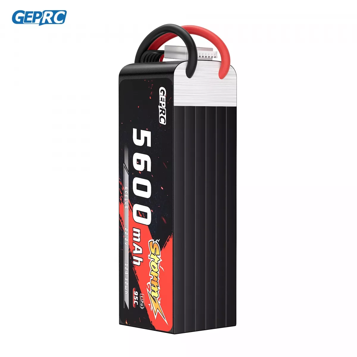 Аккумулятор GEPRC Storm 6S 5600mAh 95C для дронов 3-5 дюймов RC FPV, аксессуары квадрокоптера Аккумулятор GEPRC Storm 6S 5600mAh 95C для дронов 3-5 дюймов RC FPV, аксессуары квадрокоптера