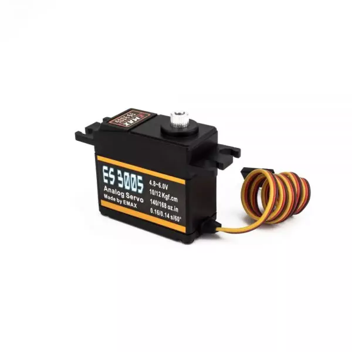 Сервопривод EMAX ES3005, 42г, металлический, аналоговый, водонепроницаемый для RC моделей Сервопривод EMAX ES3005, 42г, металлический, аналоговый, водонепроницаемый для RC моделей