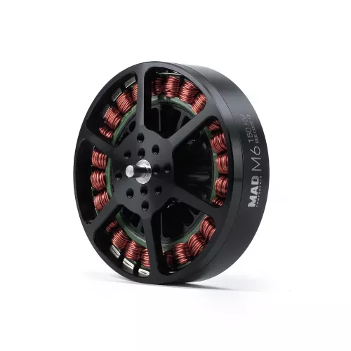 Бесщеточный мотор MAD M6C12 EEE для дрона: 12S KV150/170, 6S KV280/400