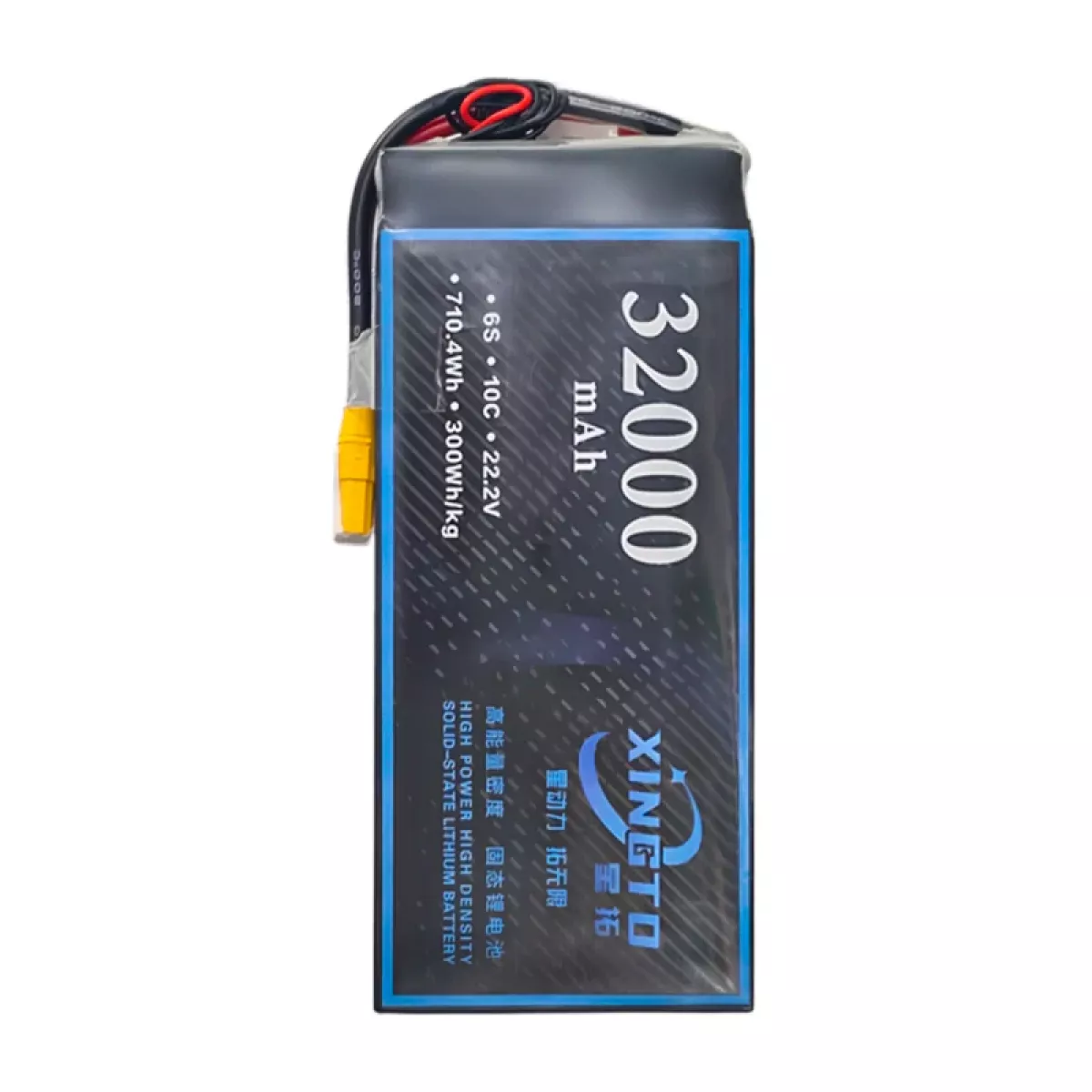 XINGTO 22.2V 6S 32000mAh 10C LiPo — высокоплотный полутвердотельный аккумулятор для БПЛА XINGTO 22.2V 6S 32000mAh 10C LiPo — высокоплотный полутвердотельный аккумулятор для БПЛА