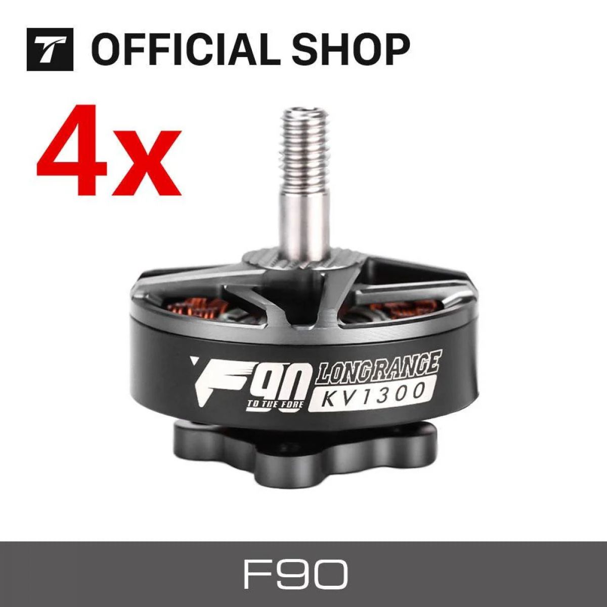 Набор 4x T-motor F90 KV1300/KV1500 бесколлекторные моторы для FPV фристайл гоночного дрона Набор 4x T-motor F90 KV1300/KV1500 бесколлекторные моторы для FPV фристайл гоночного дрона