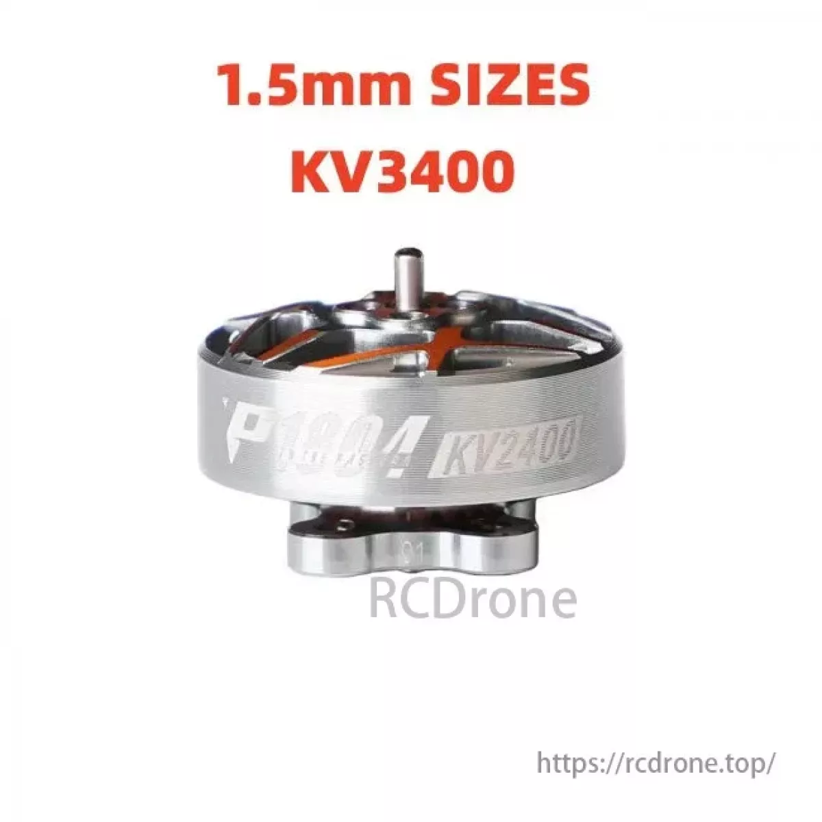 Бесколлекторный мотор T-Motor P1804 2400KV/3400KV 3S/4S, вал 1.5/5мм для FPV дронов 3–4 дюйма Бесколлекторный мотор T-Motor P1804 2400KV/3400KV 3S/4S, вал 1.5/5мм для FPV дронов 3–4 дюйма