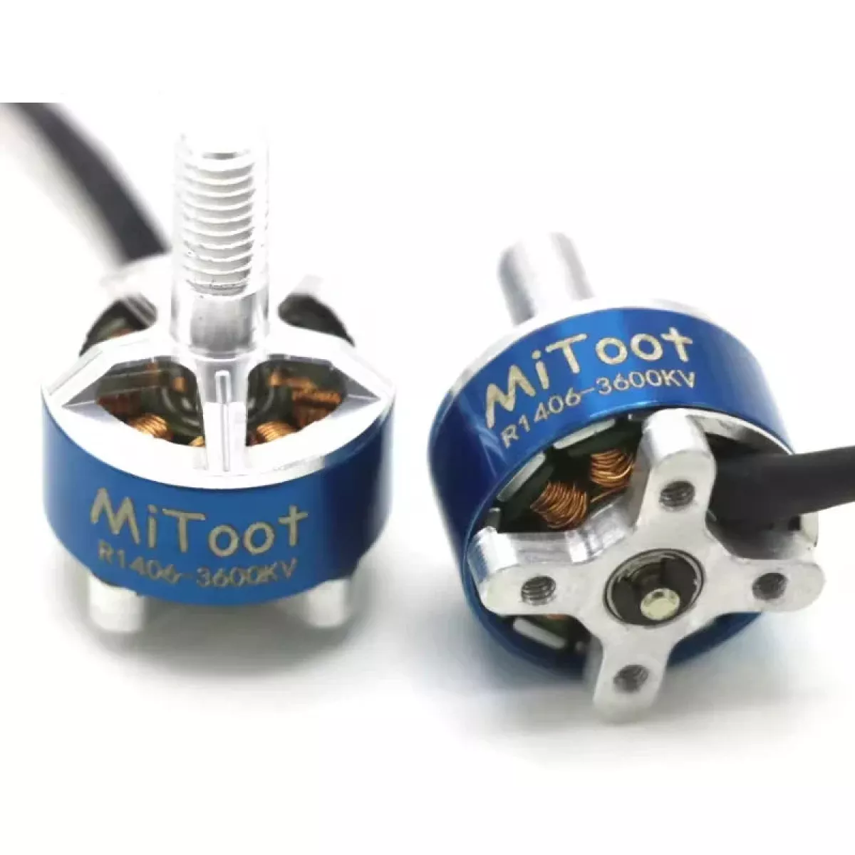 Бесколлекторный мотор Mitoot R1406 3600KV 2-4S для FPV дронов 3-4.5 дюйма Бесколлекторный мотор Mitoot R1406 3600KV 2-4S для FPV дронов 3-4.5 дюйма