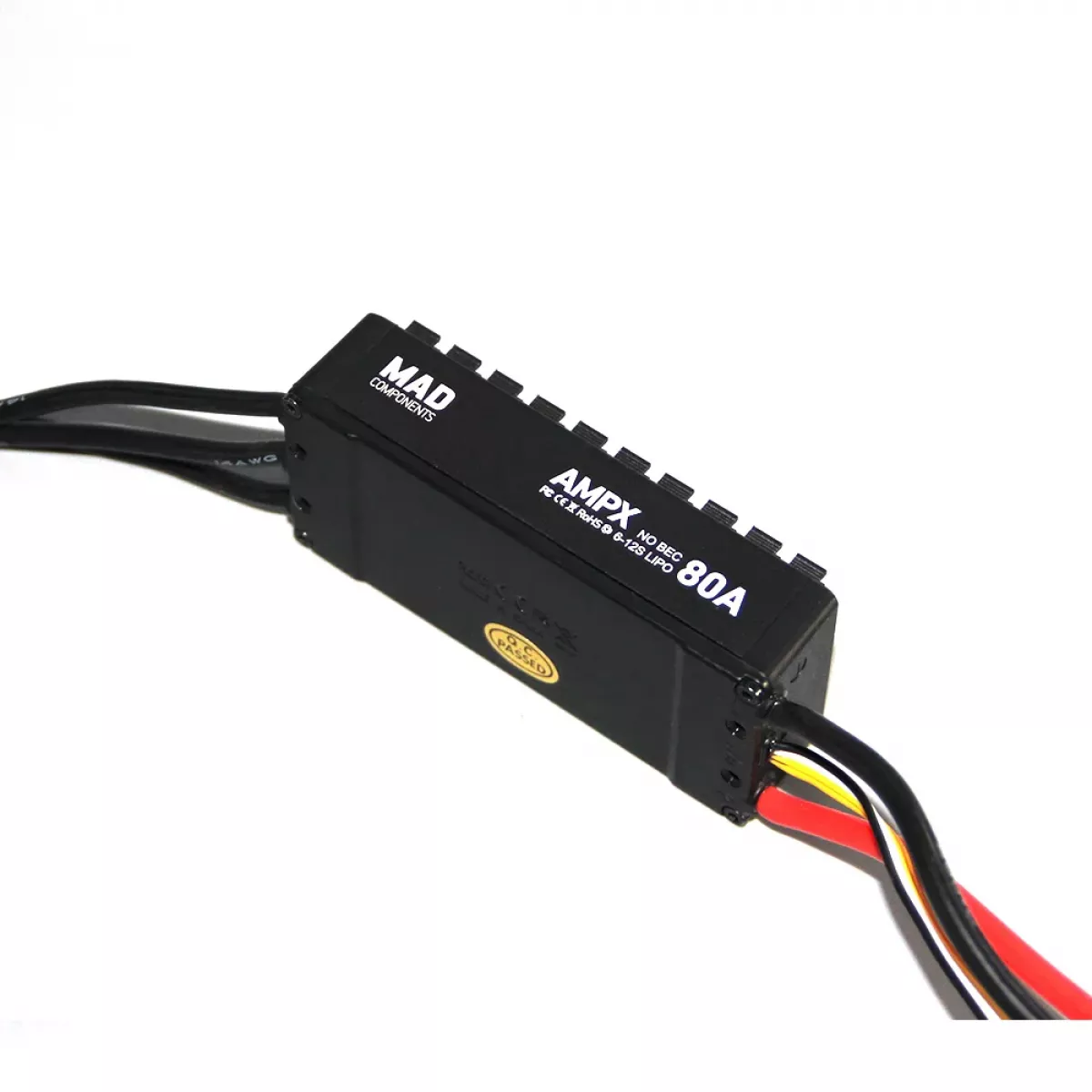 MAD AMPX 80A (5-14S) ESC — регулятор бесщёточного мотора для мультикоптеров, квадрокоптеров, гексакоптеров MAD AMPX 80A (5-14S) ESC — регулятор бесщёточного мотора для мультикоптеров, квадрокоптеров, гексакоптеров