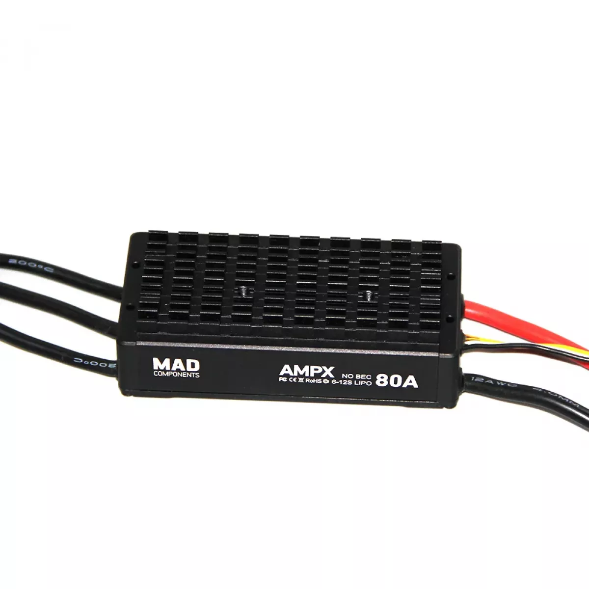 MAD AMPX 80A (5-14S) ESC — регулятор бесщёточного мотора для мультикоптеров, квадрокоптеров, гексакоптеров MAD AMPX 80A (5-14S) ESC — регулятор бесщёточного мотора для мультикоптеров, квадрокоптеров, гексакоптеров