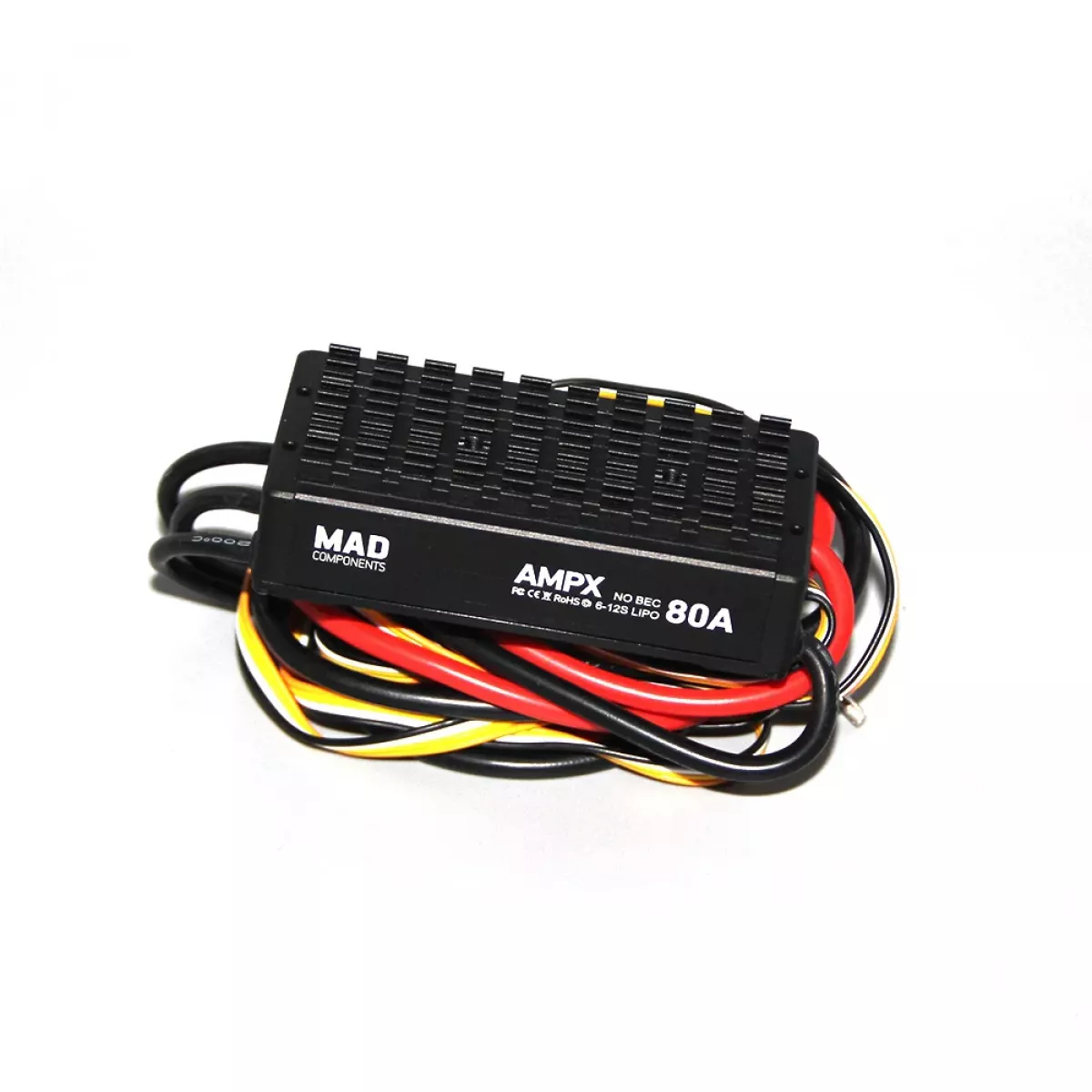MAD AMPX 80A (5-14S) ESC — регулятор бесщёточного мотора для мультикоптеров, квадрокоптеров, гексакоптеров MAD AMPX 80A (5-14S) ESC — регулятор бесщёточного мотора для мультикоптеров, квадрокоптеров, гексакоптеров