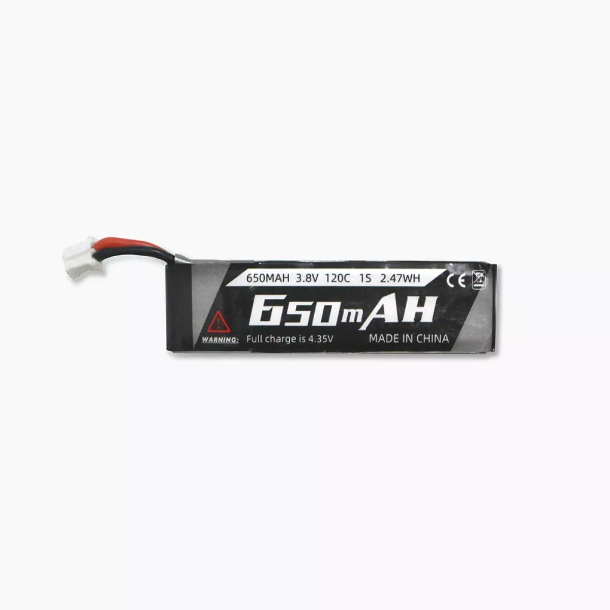 Аккумулятор EMAX 1S 3.8В 650мАч LiPo HV, разъём PH2.0, для дрона Tinyhawk III Plus FPV Racing Аккумулятор EMAX 1S 3.8В 650мАч LiPo HV, разъём PH2.0, для дрона Tinyhawk III Plus FPV Racing