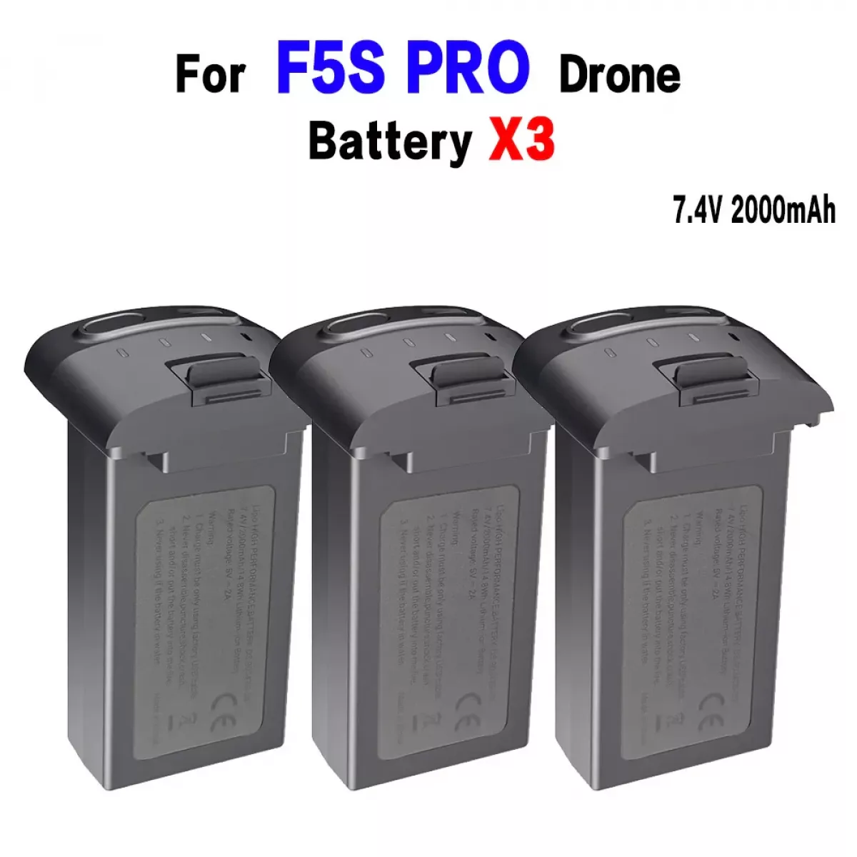 Оригинальный аккумулятор SJRC F5S PRO 7.4В 2000мАч для квадрокоптера Оригинальный аккумулятор SJRC F5S PRO 7.4В 2000мАч для квадрокоптера