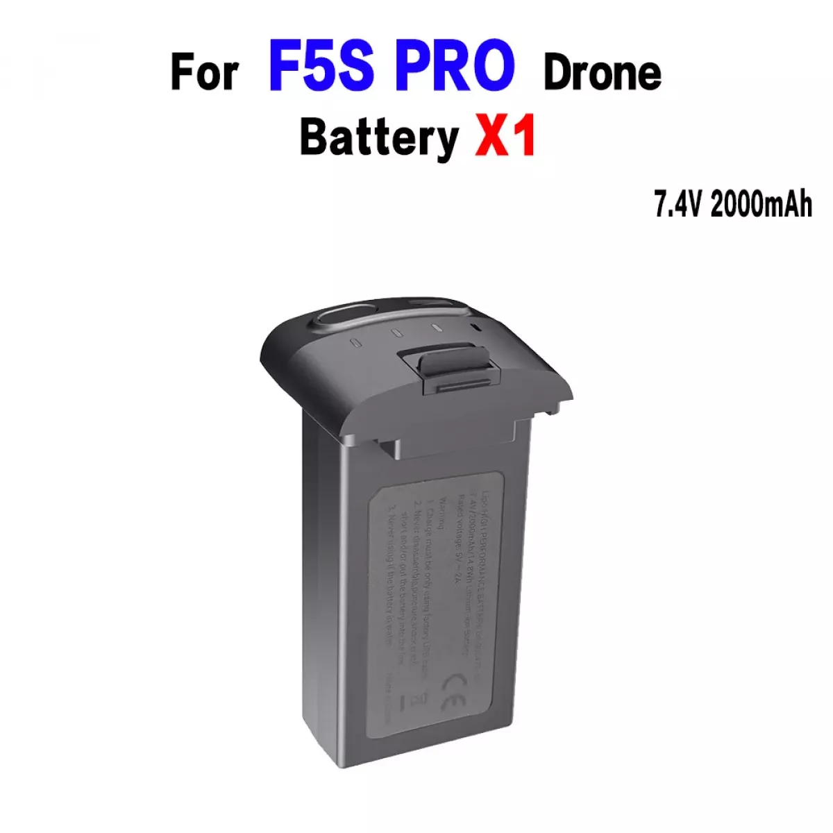 Оригинальный аккумулятор SJRC F5S PRO 7.4В 2000мАч для квадрокоптера Оригинальный аккумулятор SJRC F5S PRO 7.4В 2000мАч для квадрокоптера