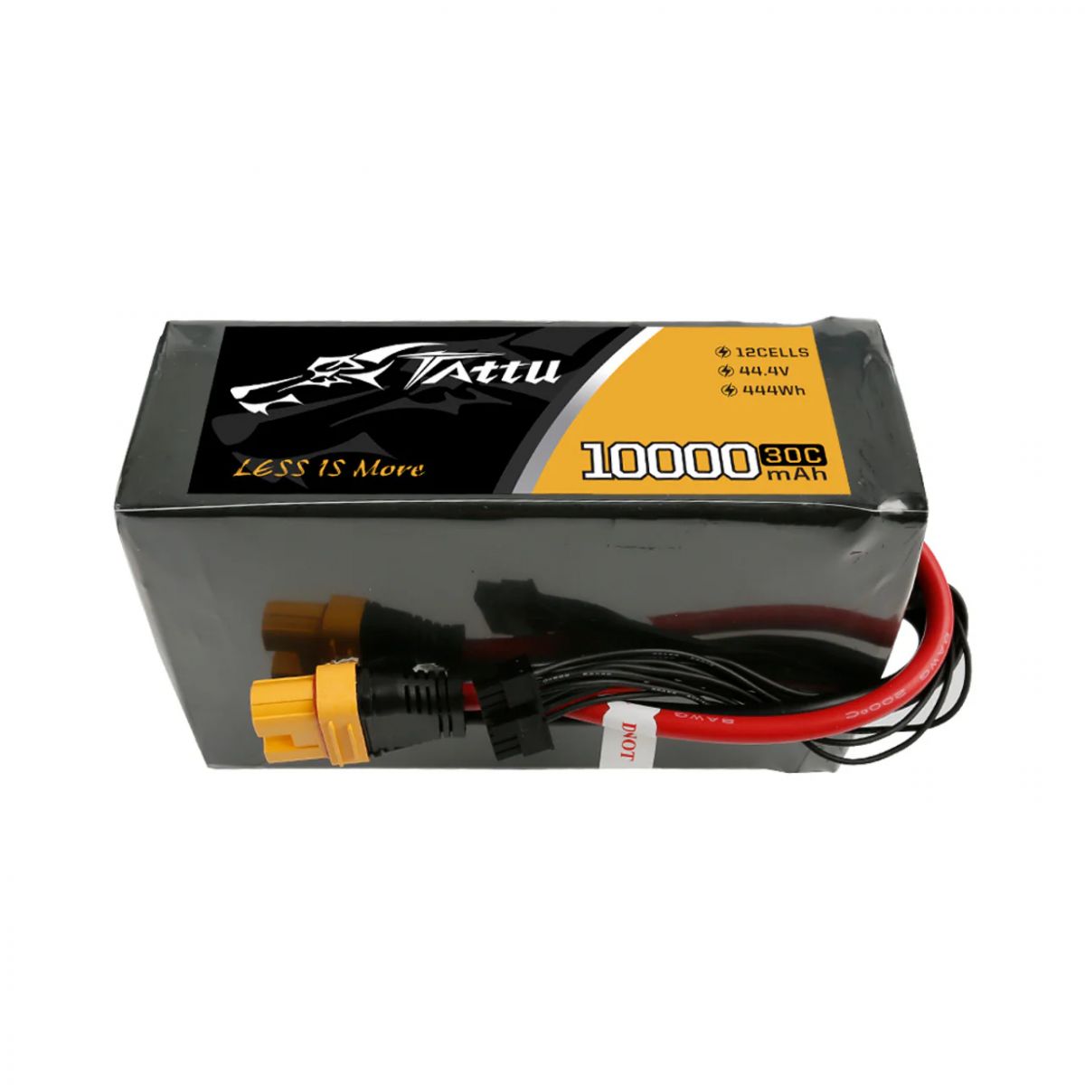 Аккумулятор Tattu 44.4В 30C 12S 10000мАч LiPo с разъемом AS150U для БПЛА Аккумулятор Tattu 44.4В 30C 12S 10000мАч LiPo с разъемом AS150U для БПЛА