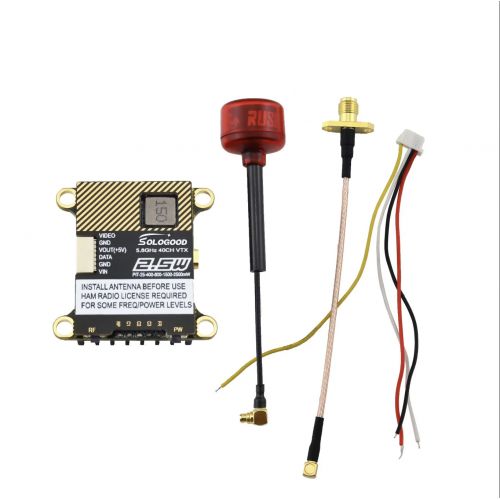 SoloGood 5.8G 2.5Вт 40CH VTX — 0/25/400/800/1500/2500мВт NTSC/PAL видеопередатчик для FPV дронов