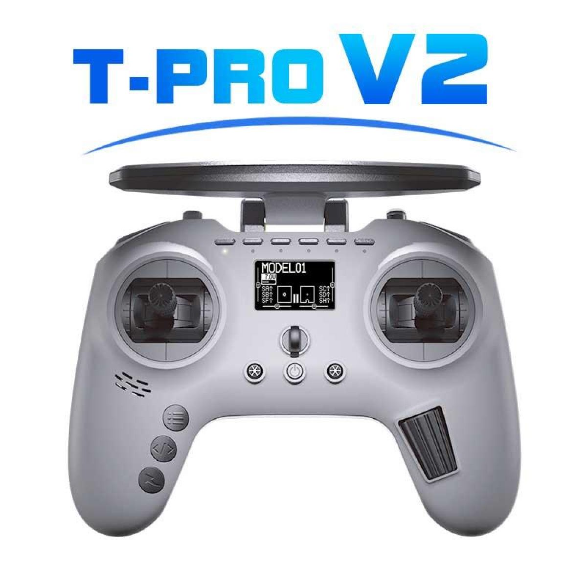 Передатчик Jumper T Pro V2 2.4G 1000mW ELRS, стики Hall, EdgeTX/OpenTX, модуль TPRO Передатчик Jumper T Pro V2 2.4G 1000mW ELRS, стики Hall, EdgeTX/OpenTX, модуль TPRO